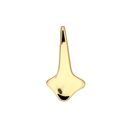 SAGA-gult gull 14K-anheng-«Torshammer»