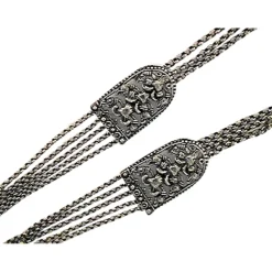 SAGA-sølv-collier-«ornament»