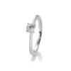Saint Maurice – enstens diamantring i hvitt gull – 0,40 ct