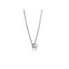 Saint Maurice – enstens diamantanheng i hvitt gull – 0,10 ct