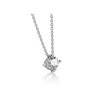 Saint Maurice – enstens diamantanheng i hvitt gull – 0,15 ct