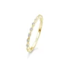 Saint Maurice – Eternity Fantasy Ring I Gult Gull Med Diamanter 0,105 ct