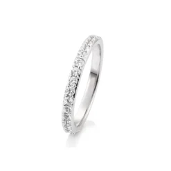 Saint Maurice – Eternity Ring I Hvitt Gull Med Diamanter 0,51 ct