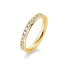 Saint Maurice – Eternity Ring I Gult Gull Med Diamanter 0,51 ct