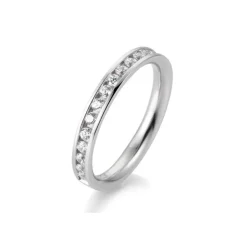 Saint Maurice – Eternity Ring I Hvitt Gull Med Diamanter 0,51 ct