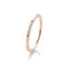 Saint Maurice – Eternity Ring I Rose Gull Med Diamanter 0,038 ct