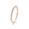 Saint Maurice – Eternity Ring I Rose Gull Med Diamanter 0,112 ct