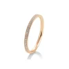Saint Maurice – Eternity Ring I Rose Gull Med Diamanter 0,165 ct