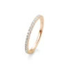 Saint Maurice – Eternity Ring I Rose Gull Med Diamanter 0,456 ct