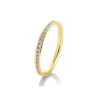 Saint Maurice – Eternity Ring I Gult Gull Med Diamanter 0,26 ct