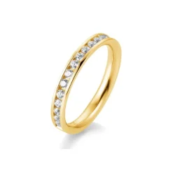 Saint Maurice – Eternity Ring I Gult Gull Med Diamanter 0,51 ct