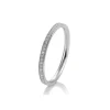 Saint Maurice – Eternity Ring I Hvitt Gull Med Diamanter 0,165 ct