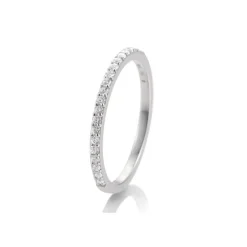 Saint Maurice – Eternity Ring I hvitt Gull Med Diamanter 0,26 ct