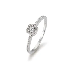 Saint Maurice – Fantasy Pavé Ring i hvitt gull med diamanter 0,22 ct.