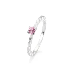 Saint Maurice – Fantasy Ring I Rose Hvitt Gull Med Rosa Sapphir