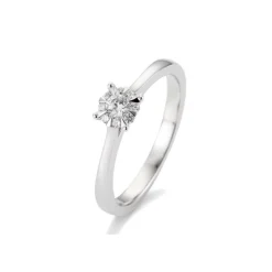 Saint Maurice – Hero diamantring i hvitt gull – 0,18 ct.
