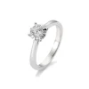 Saint Maurice – Hero diamantring i hvitt gull – 0,39 ct.