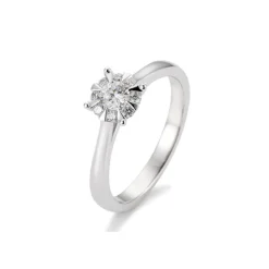 Saint Maurice – Hero diamantring i hvitt gull – 0,39 ct.