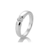 Saint Maurice – Tension enstens diamantring i hvitt gull – 0,25 ct.