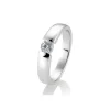 Saint Maurice – Tension enstens diamantring i hvitt gull – 0,30 ct.