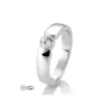 Saint Maurice – Tension enstens diamantring i hvitt gull – 0,50 ct.