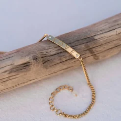 Serenity by Gulldia – Belive in Love armbånd i forgylt sølv og rosenkvarts