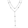 Shapes by Gulldia – Heat Double Chain halssmyke i sølv