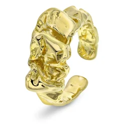 Shapes by Gulldia – Mindful ring i forgylt sølv