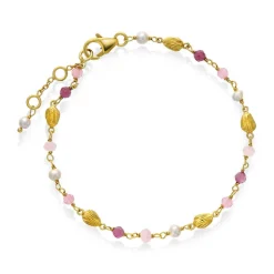 Shapes by Gulldia – Raven armbånd med naturstener
