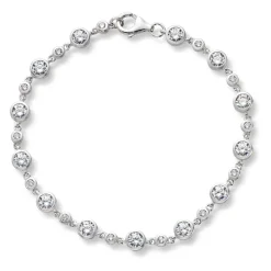 Silver by Frisenberg – Armbånd i sølv med zirkoniasteiner