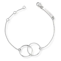 Silver by Frisenberg – Armlenke i sølv (regulerbar 16-19 cm)