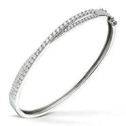 Silver by Frisenberg – Armring i sølv med zirkoniasteiner