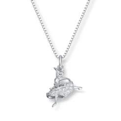 Silver by Frisenberg – Halssmykke i sølv, ballerina
