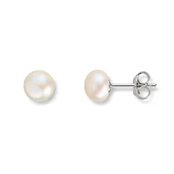 Silver by Frisenberg – Ørepynt i sølv med ferskvannsperle – 6-6,5 mm