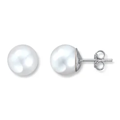 Silver by Frisenberg – Ørepynt i sølv med perle – 10 mm