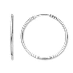Silver by Frisenberg – Øreringer i sølv – 40 mm/2 mm