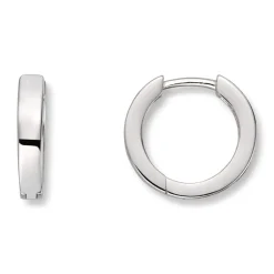 Silver by Frisenberg – Øreringer i sølv – bredde 15 mm/2,8mm