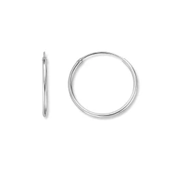 Silver by Frisenberg – Øreringer i sølv – 25 mm/1,5 mm