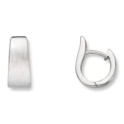 Silver by Frisenberg – Øreringer i sølv – bredde 6mm