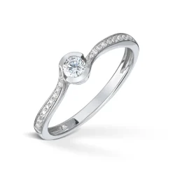 Silver by Frisenberg – Ring i sølv med cubic zirkonia
