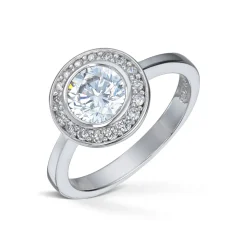 Silver by Frisenberg – Ring i sølv med cubic zirkonia