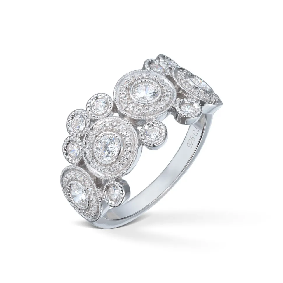 Silver by Frisenberg – Ring i sølv med cubic zirkoniaer