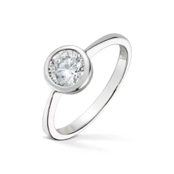 Silver by Frisenberg – Sølvring med zirkoniastein