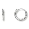 Silver by Frisenberg – Små øreringer i sølv – diameter 10 mm