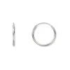 Silver by Frisenberg – Tynne øreringer i sølv – 20 mm i diameter