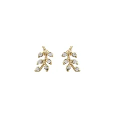 Snö of Sweeden – Minna Liten Gren Ørepynt – Forgylt – 8 mm
