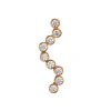 Stine A Jewelry – Midnight Sparkle Earring Gold – Left