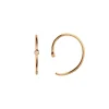 Stine A Jewelry – One Dot Open Creol Gold