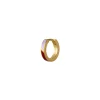 Stine A Jewelry – Petit Circus Huggie Earring Bordeaux & Purple Sorbet Enamel Gold