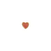 Stine A Jewelry – Petit Love Heart Coral Enamel Gold